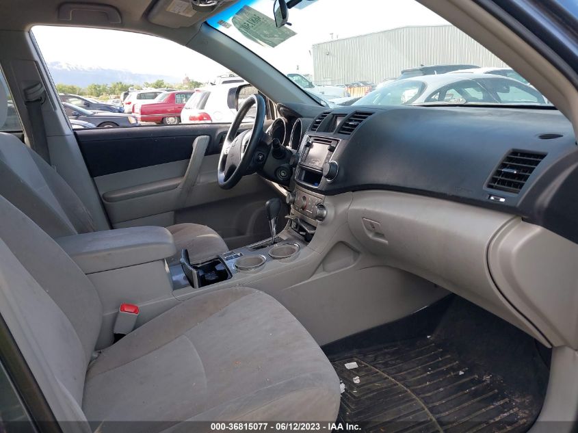 2013 TOYOTA HIGHLANDER - 5TDBK3EH1DS249266