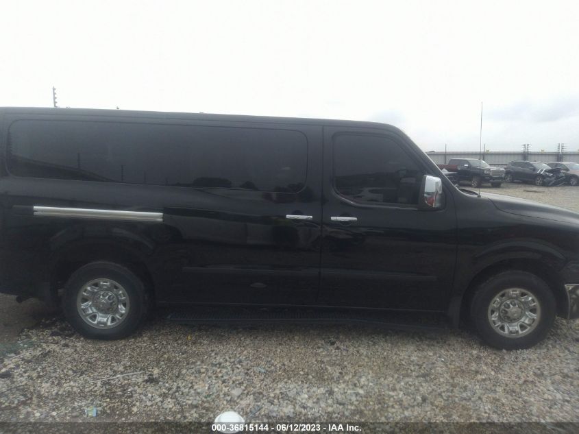 2019 NISSAN NV PASSENGER NV3500 HD SL 5BZAF0AA6KN851297