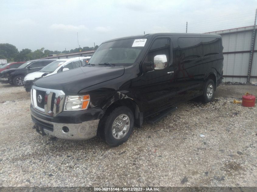 2019 NISSAN NV PASSENGER NV3500 HD SL 5BZAF0AA6KN851297