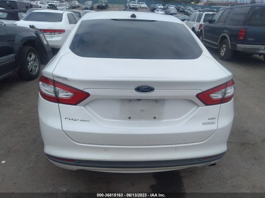 2014 FORD FUSION SE - 3FA6P0HD1ER158373