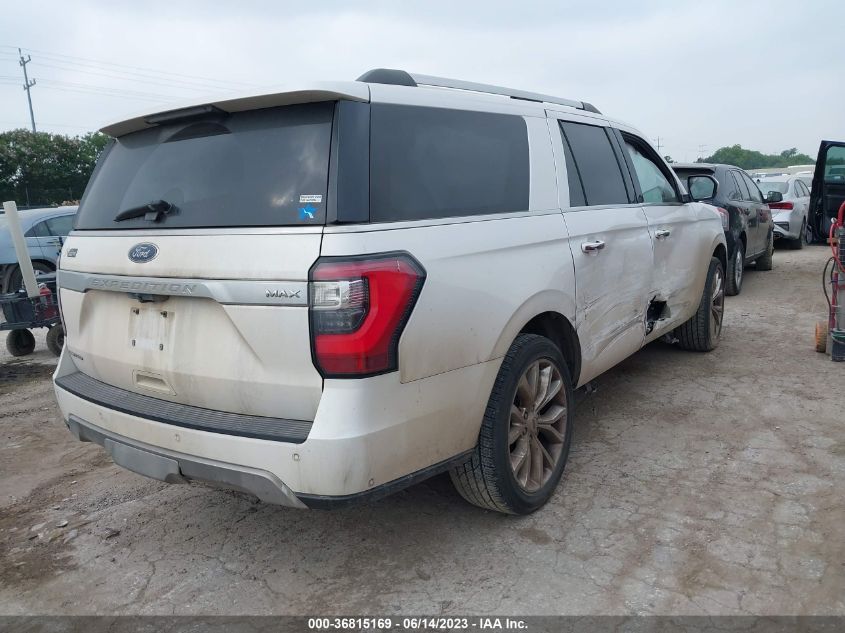 2018 FORD EXPEDITION MAX LIMITED - 1FMJK1KT7JEA55878