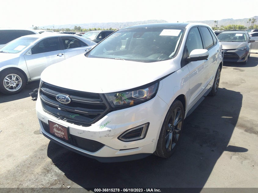 VIN 2FMPK4AP3HBB11126 2017 FORD EDGE SPORT