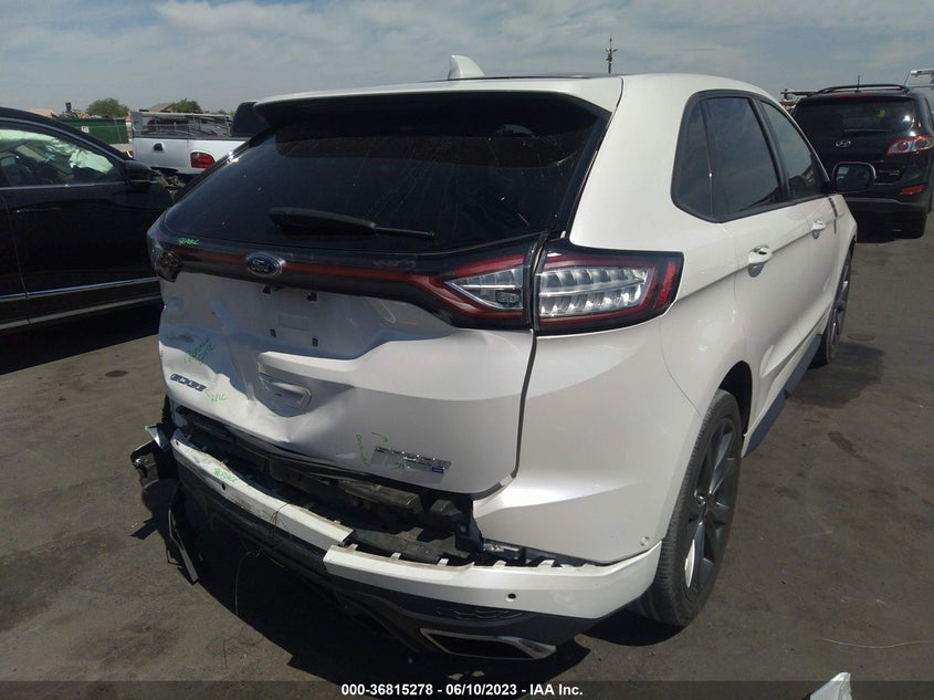 VIN 2FMPK4AP3HBB11126 2017 FORD EDGE SPORT