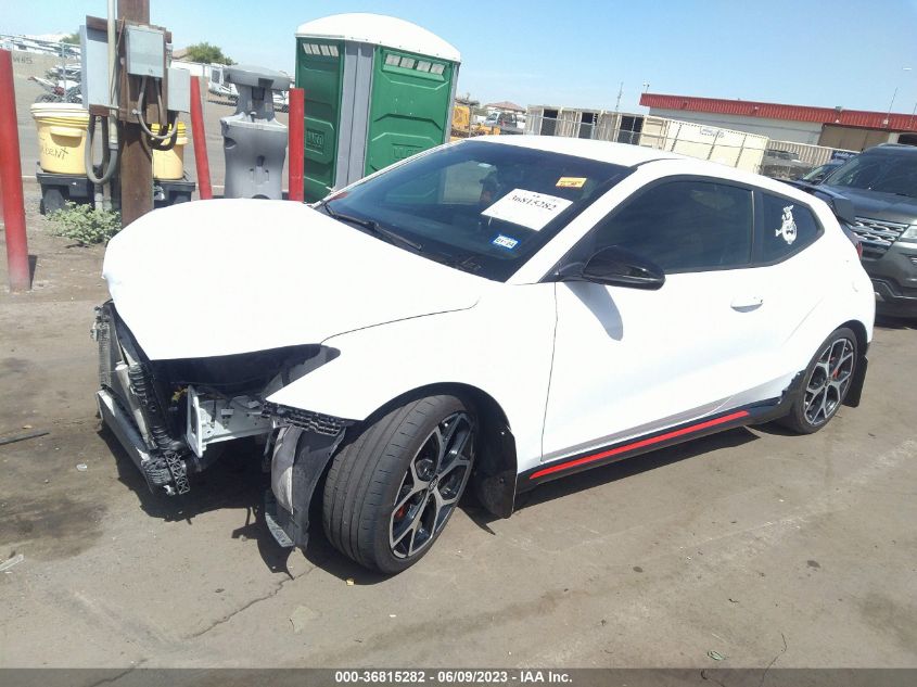 2020 HYUNDAI VELOSTER N - KMHT36AH8LU005810