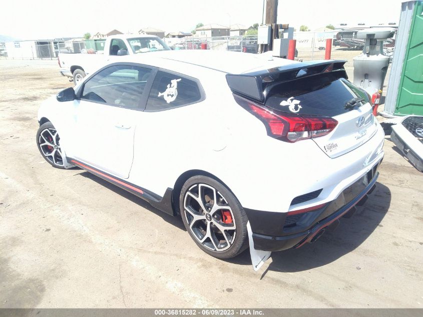 2020 HYUNDAI VELOSTER N - KMHT36AH8LU005810