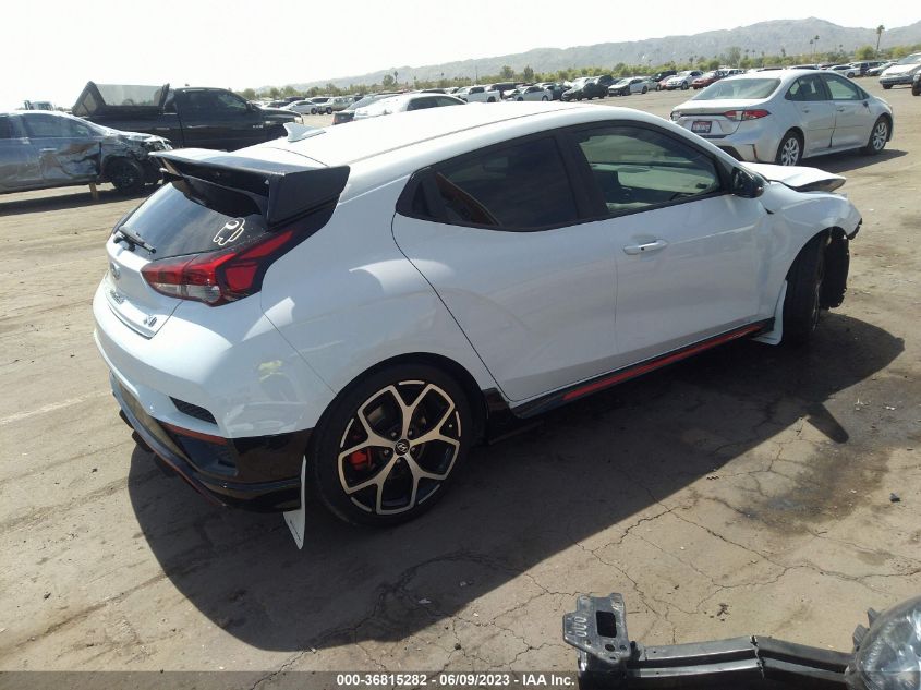 2020 HYUNDAI VELOSTER N - KMHT36AH8LU005810