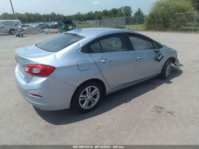 2018 CHEVROLET CRUZE LT - 1G1BE5SM2J7100965