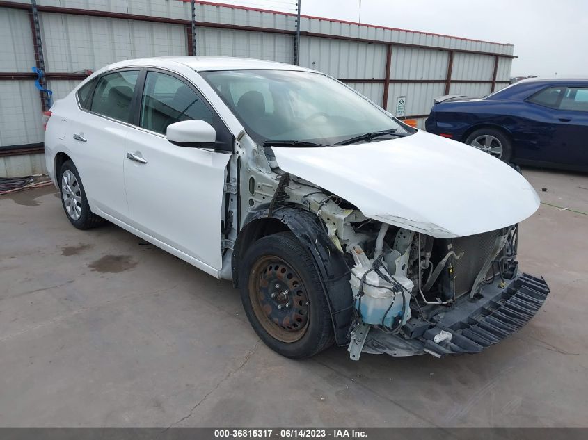 2015 NISSAN SENTRA SR/SL/S/SV/FE+ S - 3N1AB7AP1FL657083