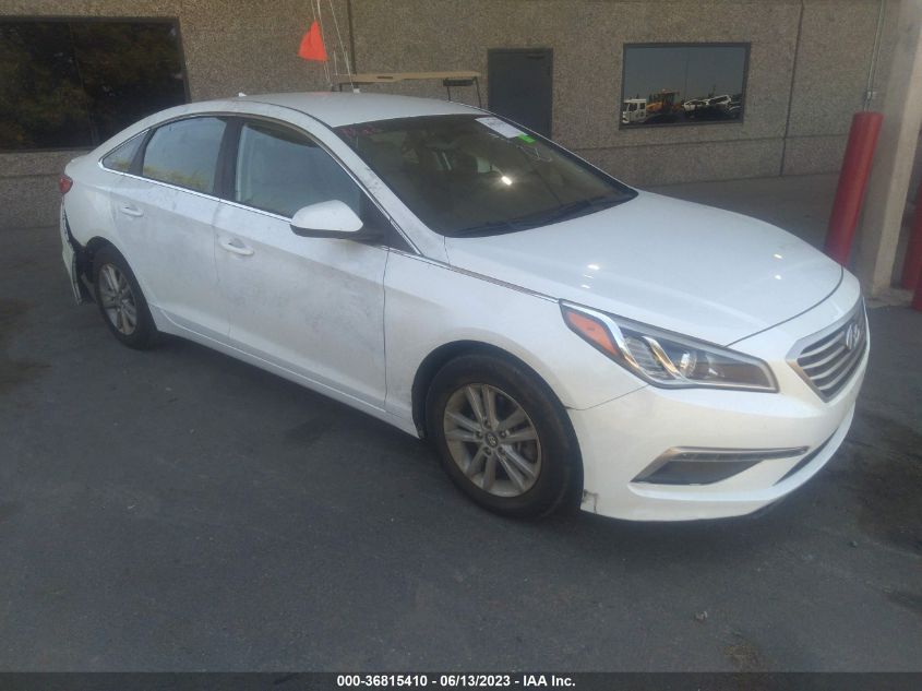 2015 HYUNDAI SONATA SE - 5NPE24AF9FH010550