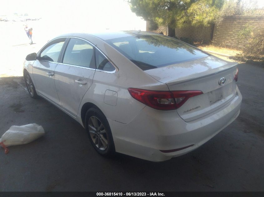 2015 HYUNDAI SONATA SE - 5NPE24AF9FH010550