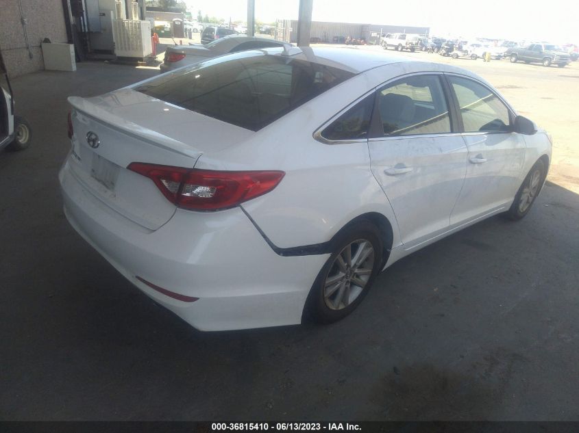 2015 HYUNDAI SONATA SE - 5NPE24AF9FH010550