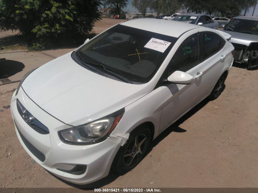 2013 HYUNDAI ACCENT GLS/GS - KMHCT4AE0DU452157