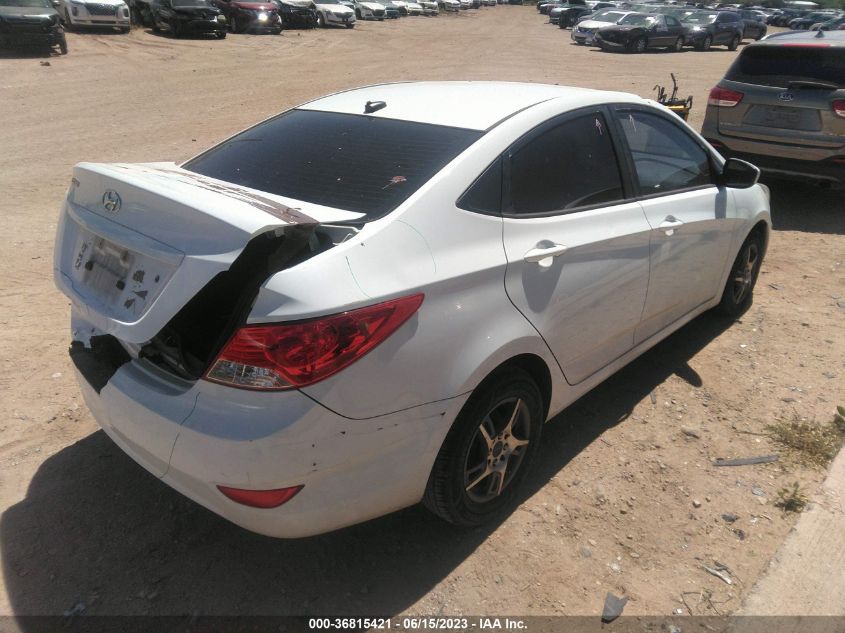 2013 HYUNDAI ACCENT GLS/GS - KMHCT4AE0DU452157