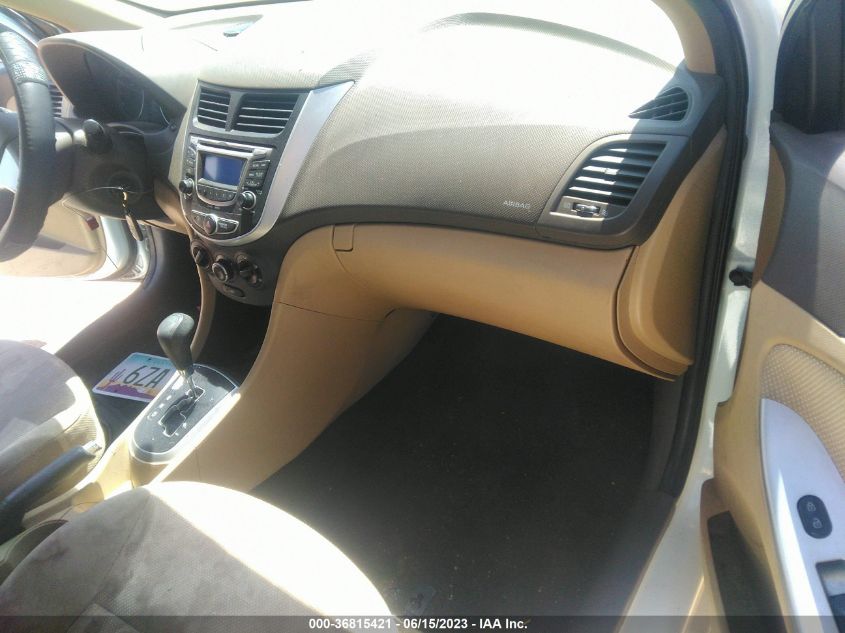 2013 HYUNDAI ACCENT GLS/GS - KMHCT4AE0DU452157