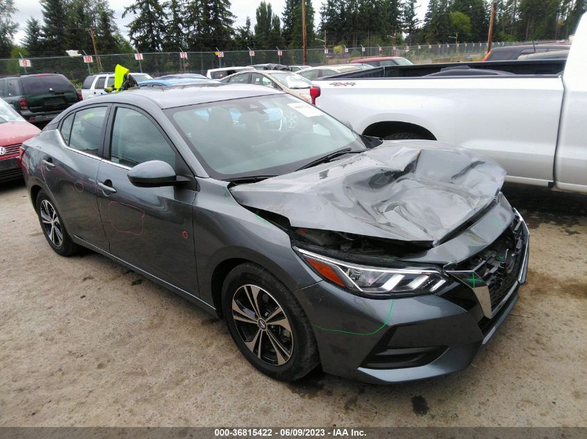 2022 NISSAN SENTRA SV - 3N1AB8CV7NY257418