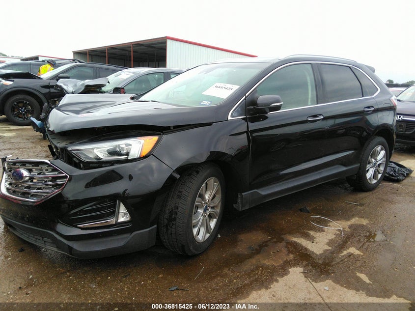 VIN 2FMPK3K95KBB53802 2019 FORD EDGE TITANIUM