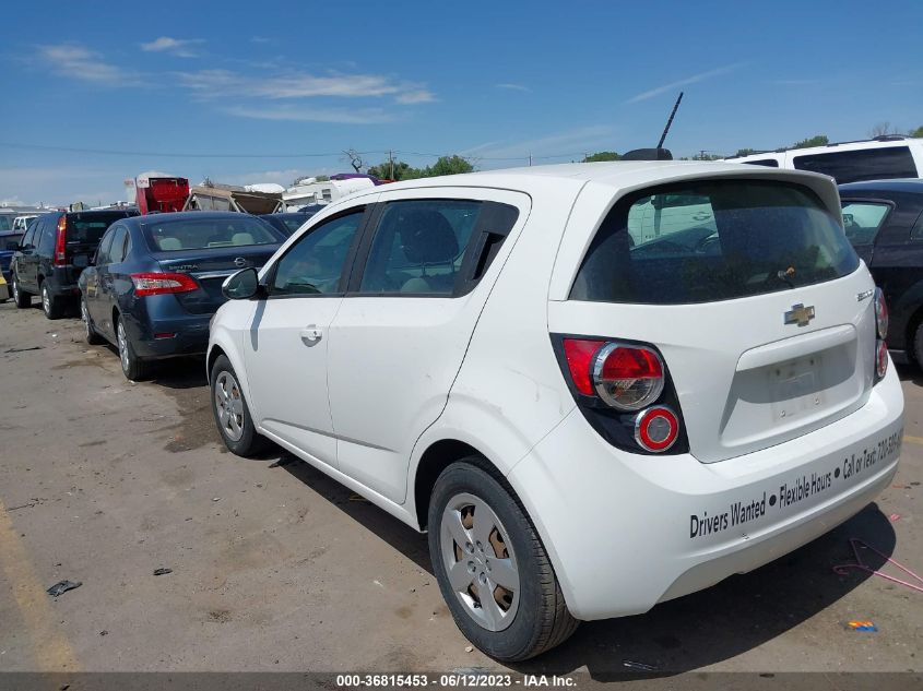 2015 CHEVROLET SONIC LS - 1G1JA6SH1F4206753
