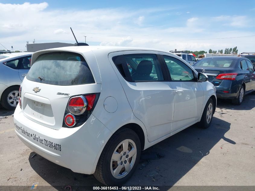 2015 CHEVROLET SONIC LS - 1G1JA6SH1F4206753