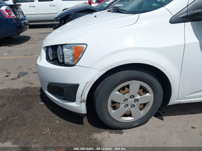 2015 CHEVROLET SONIC LS - 1G1JA6SH1F4206753