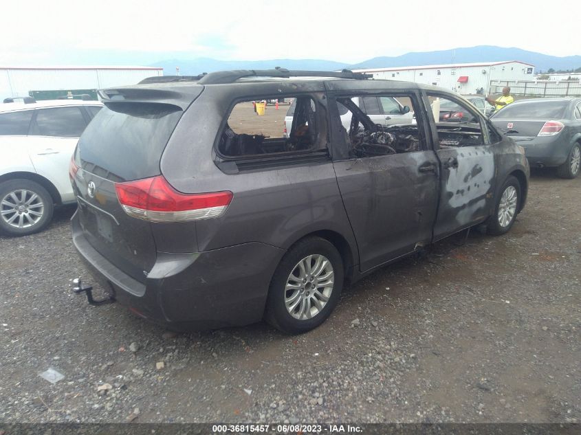 2013 TOYOTA SIENNA XLE AAS/XLE/LTD - 5TDYK3DC7DS314217