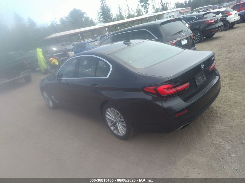 2021 BMW 5 SERIES 530I - WBA53BH0XMWW97061
