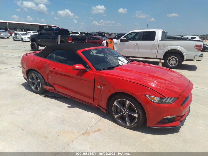 VIN 1FATP8FF7H5308001 2017 FORD MUSTANG GT PREMIUM