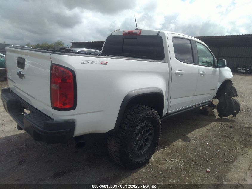 2018 CHEVROLET COLORADO 4WD ZR2 1GCGTEEN3J1146296