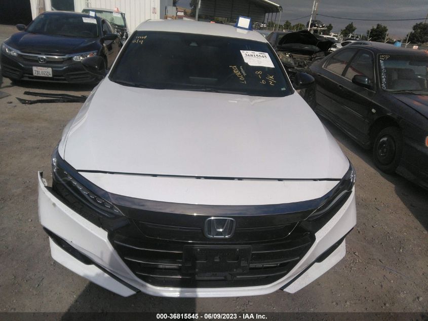 2021 HONDA ACCORD SEDAN SPORT - 1HGCV1F33MA061897