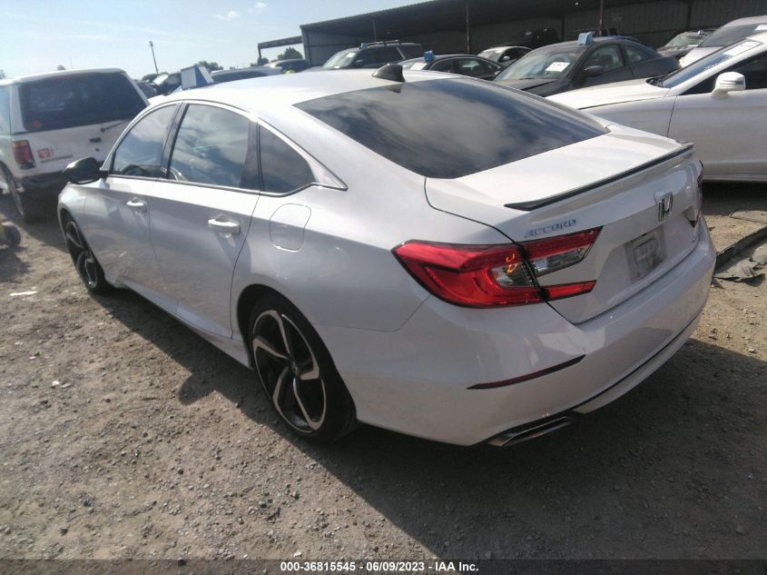 2021 HONDA ACCORD SEDAN SPORT - 1HGCV1F33MA061897