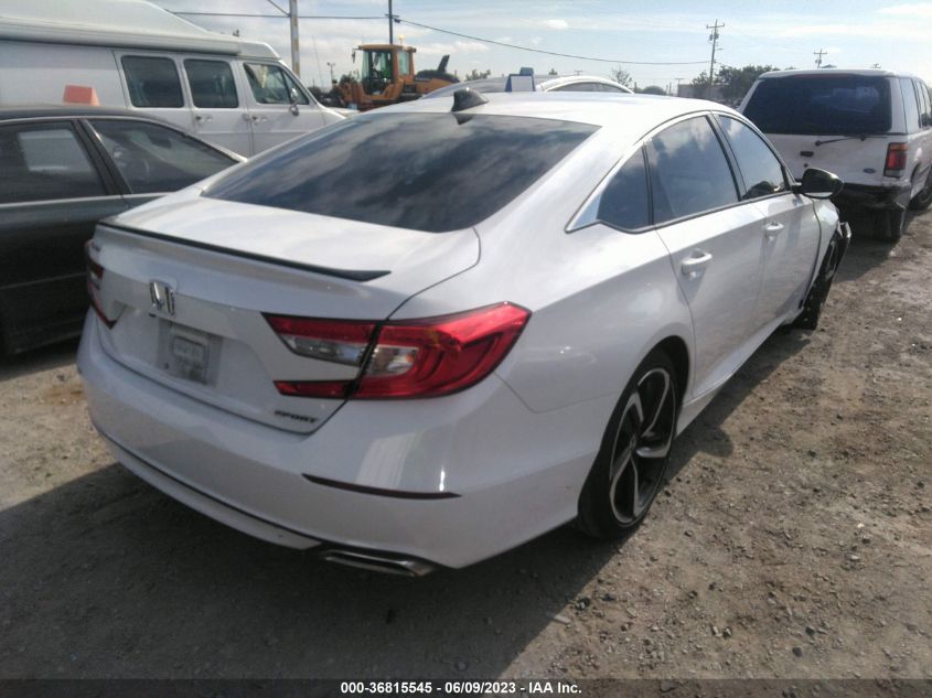 2021 HONDA ACCORD SEDAN SPORT - 1HGCV1F33MA061897