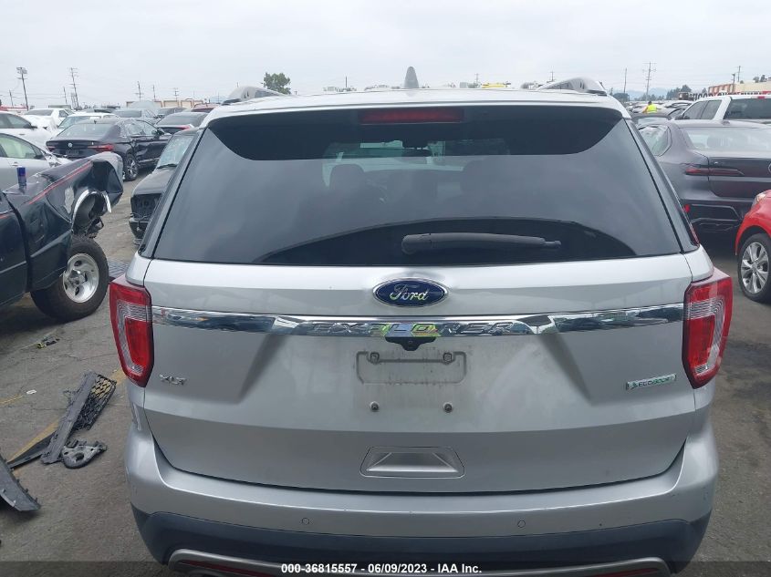 2017 FORD EXPLORER XLT - 1FM5K7DH2HGE12511