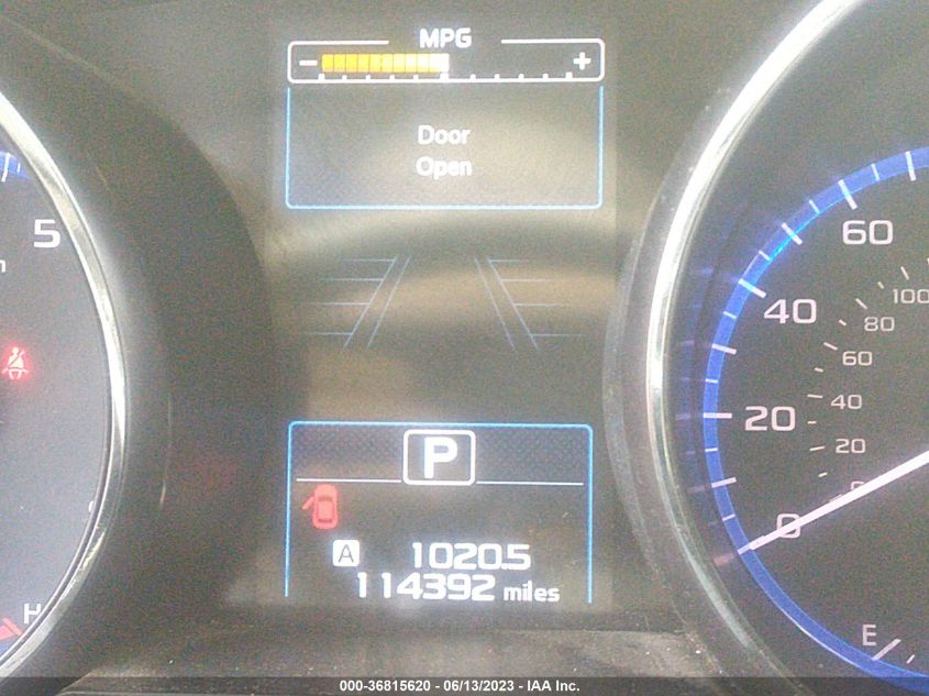 2017 SUBARU OUTBACK TOURING - 4S4BSETC9H3272400