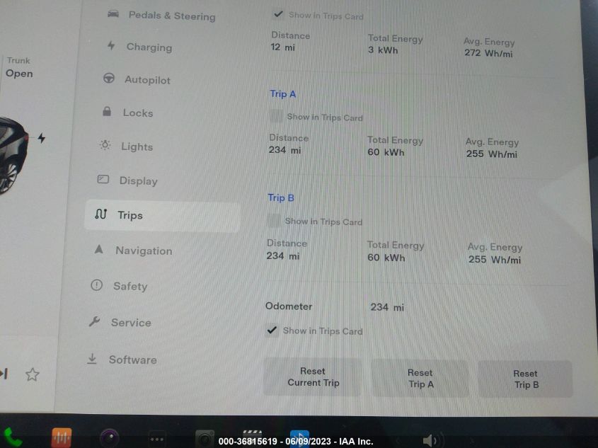 2023 TESLA MODEL 3 - 5YJ3E1EA0PF551773