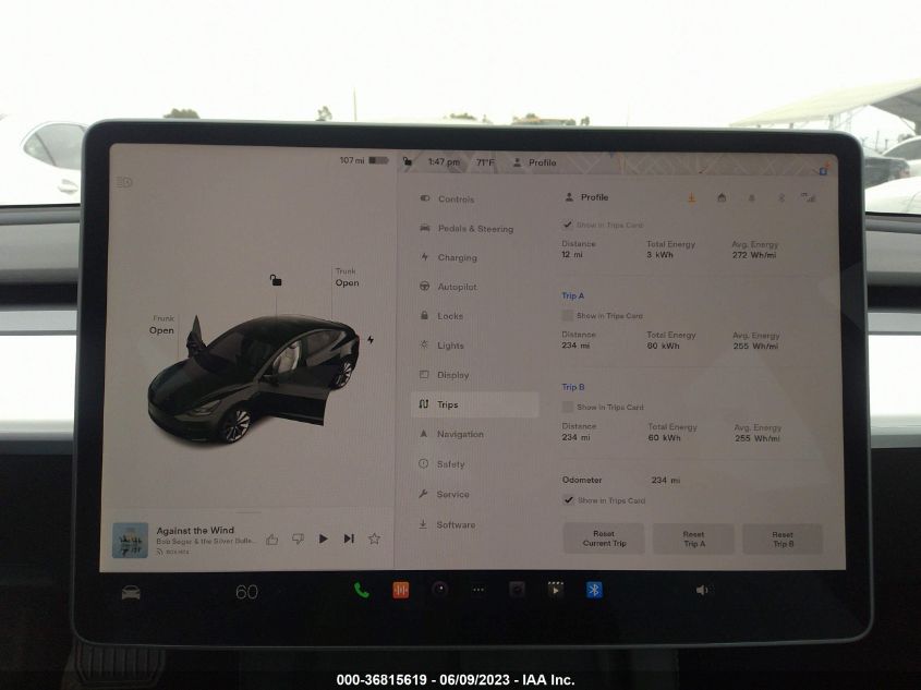 2023 TESLA MODEL 3 - 5YJ3E1EA0PF551773