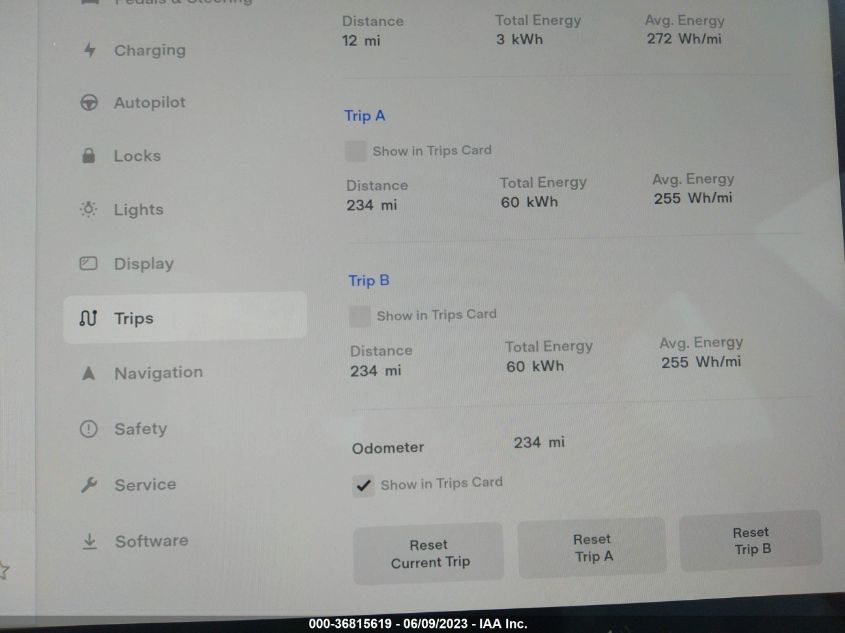 2023 TESLA MODEL 3 - 5YJ3E1EA0PF551773