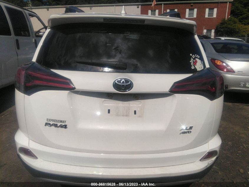 2017 TOYOTA RAV4 XLE - JTMRFREV9HJ714049