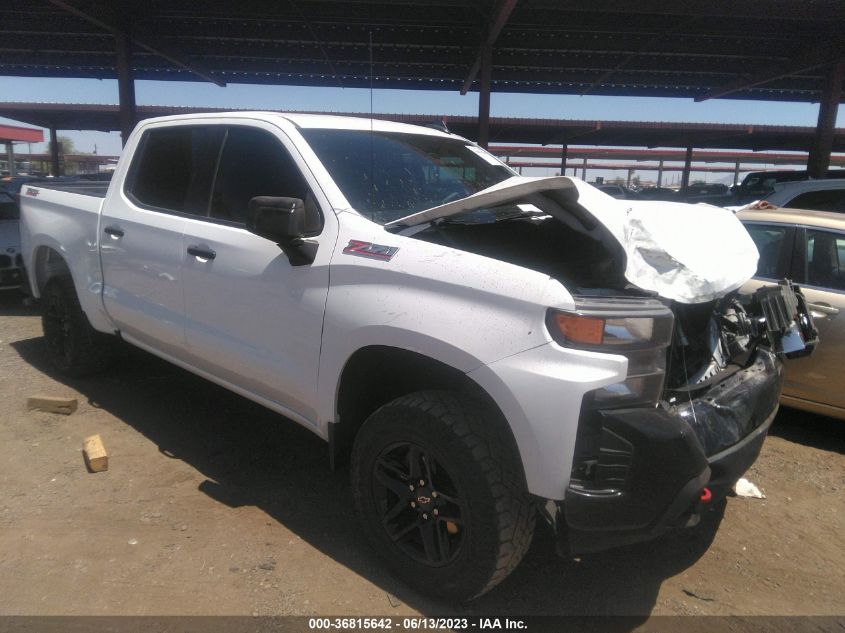 2021 CHEVROLET SILVERADO 1500 CUSTOM TRAIL BOSS - 3GCPYCEF8MG134066