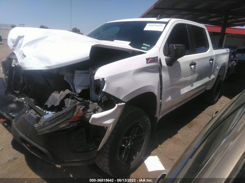 2021 CHEVROLET SILVERADO 1500 CUSTOM TRAIL BOSS - 3GCPYCEF8MG134066