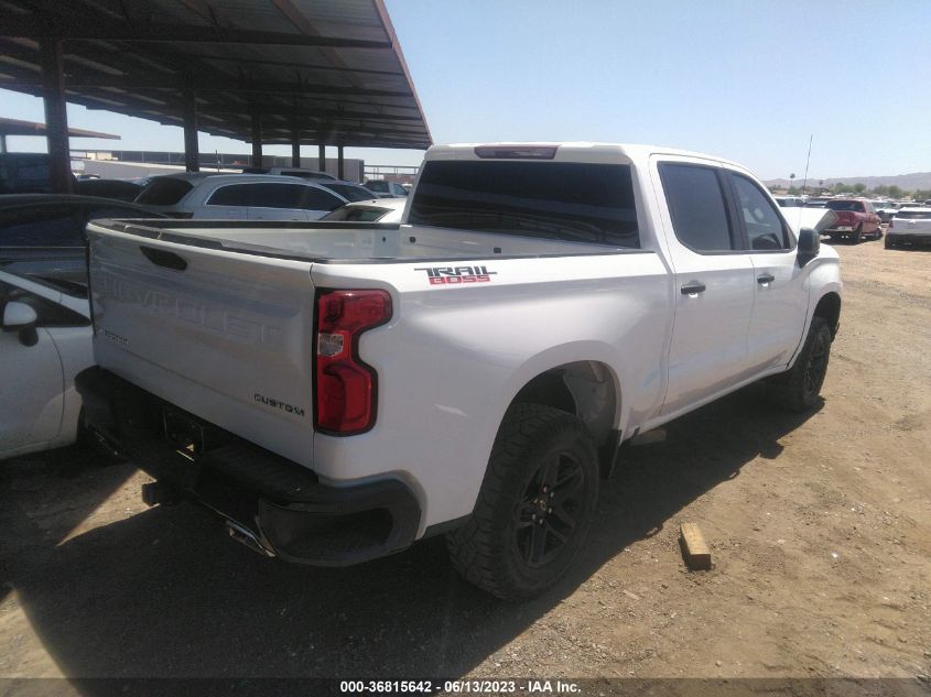 2021 CHEVROLET SILVERADO 1500 CUSTOM TRAIL BOSS - 3GCPYCEF8MG134066