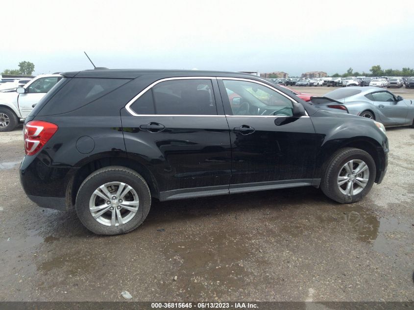 2016 CHEVROLET EQUINOX LS - 2GNALBEK0G1126835