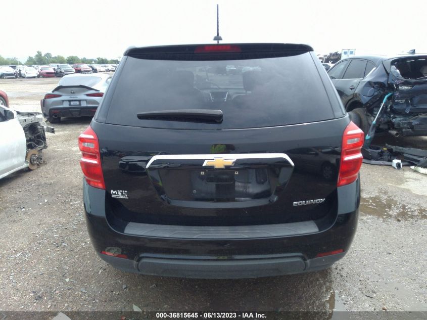 2016 CHEVROLET EQUINOX LS - 2GNALBEK0G1126835