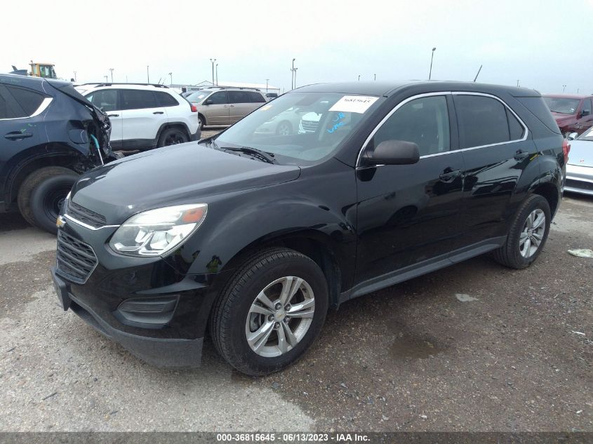2016 CHEVROLET EQUINOX LS - 2GNALBEK0G1126835