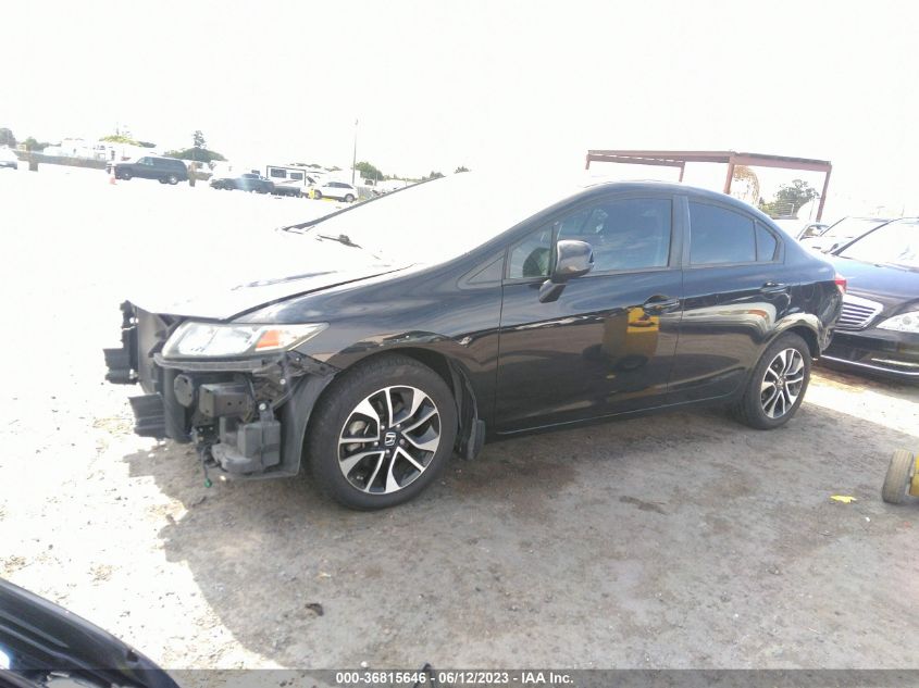 2013 HONDA CIVIC SDN EX-L - 19XFB2F9XDE212472