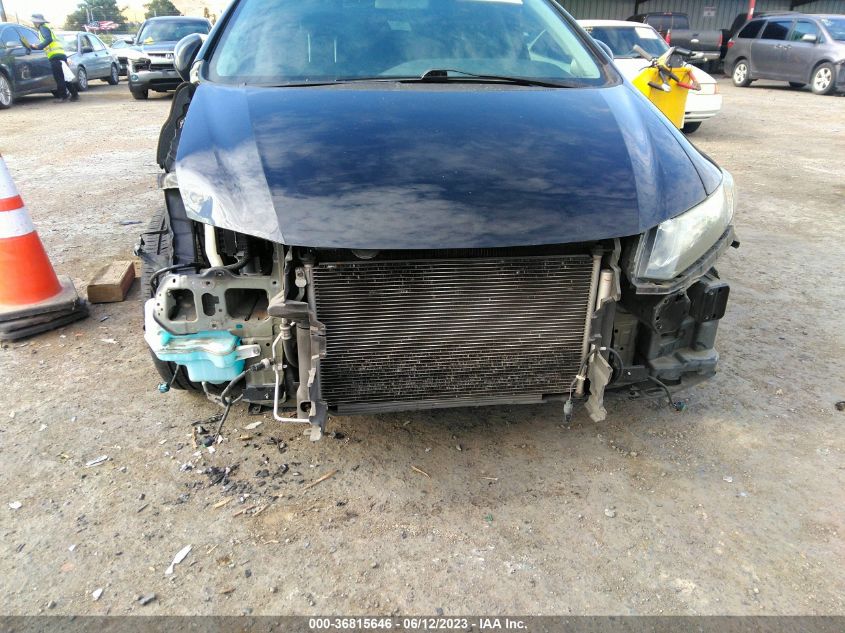 2013 HONDA CIVIC SDN EX-L - 19XFB2F9XDE212472