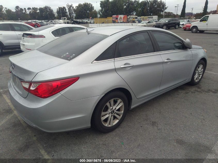 2013 HYUNDAI SONATA GLS PZEV - 5NPEB4AC4DH570558