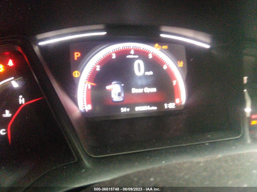 2019 HONDA CIVIC HATCHBACK SPORT - SHHFK7H48KU214791