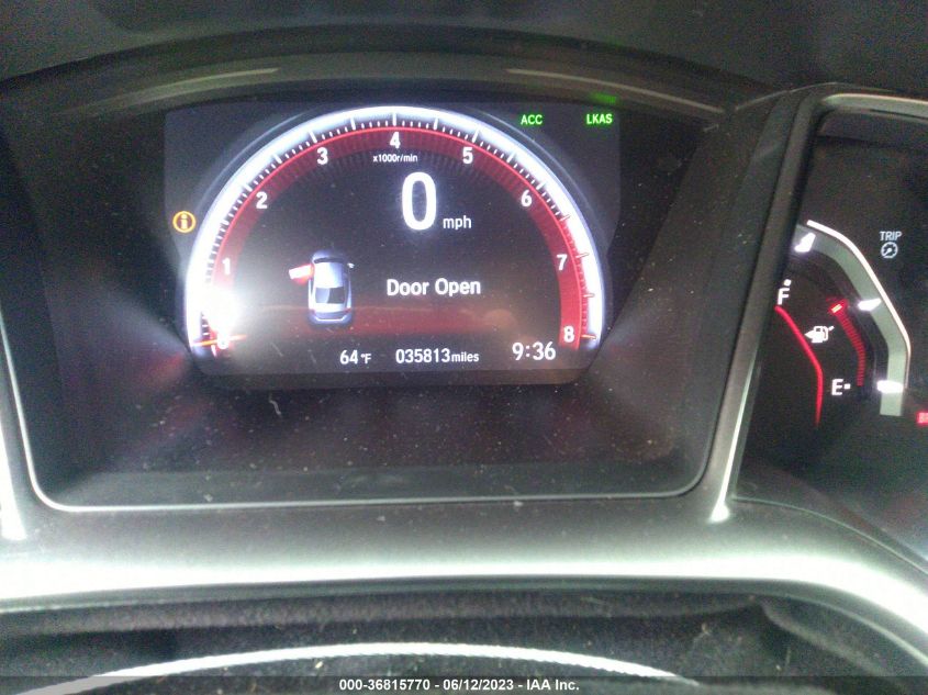 2020 HONDA CIVIC SI SEDAN - 2HGFC1E57LH703074
