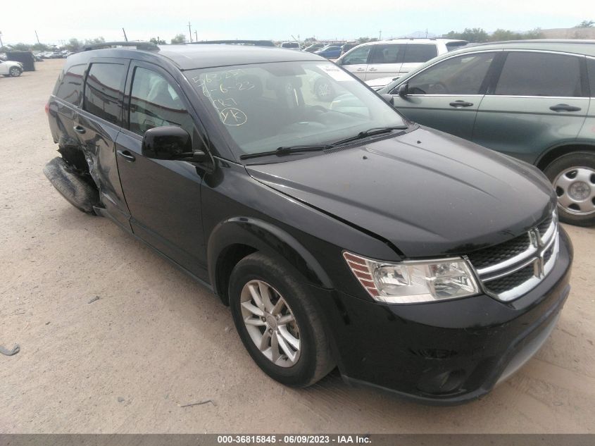 2016 DODGE JOURNEY SXT - 3C4PDCBB8GT250540