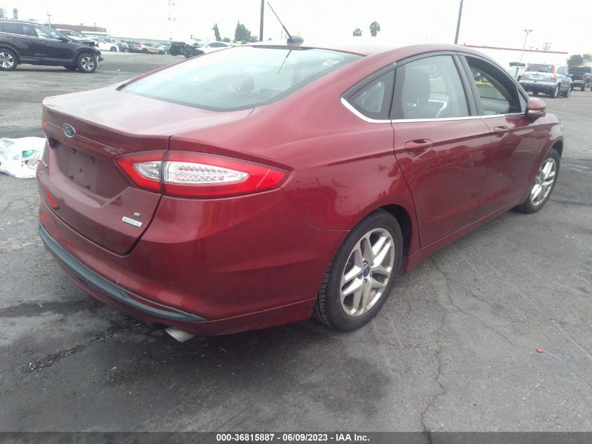 2013 FORD FUSION SE - 3FA6P0HR9DR273670