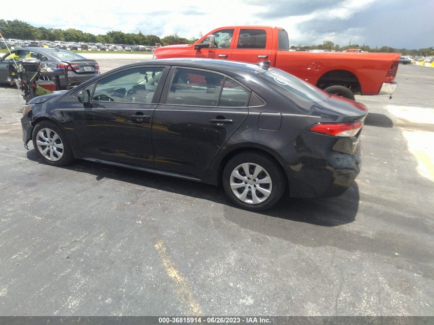 VIN 5YFEPMAE4MP170442 2021 TOYOTA COROLLA LE